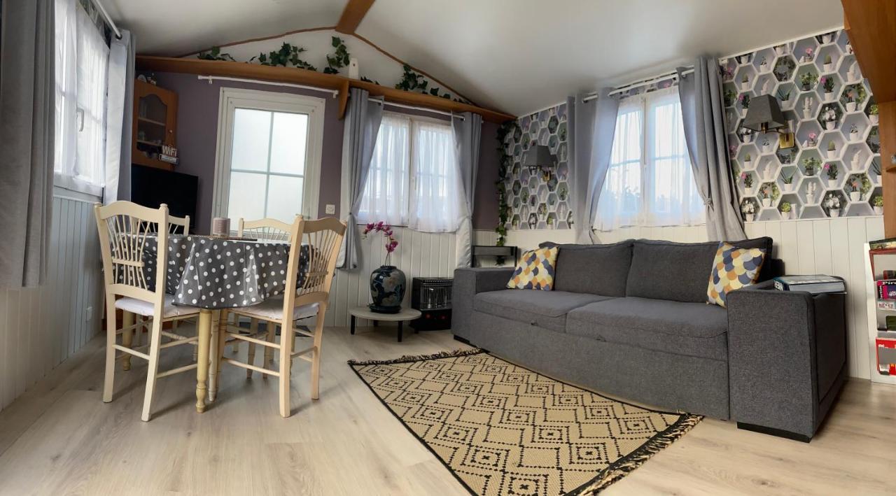Mobil Home Cristal Biville-sur-Mer Exterior foto